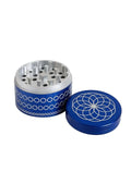 Blue Lotus Aluminum Grinder – 4-Piece
