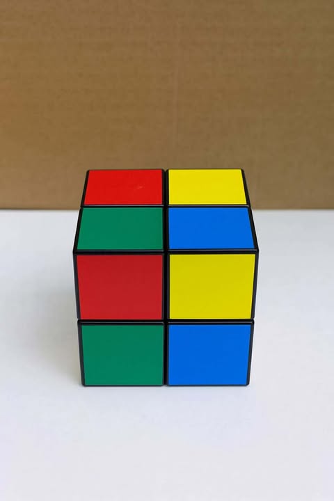 Rubik-Style Stealth Herb Grinder (2×2 Cube)