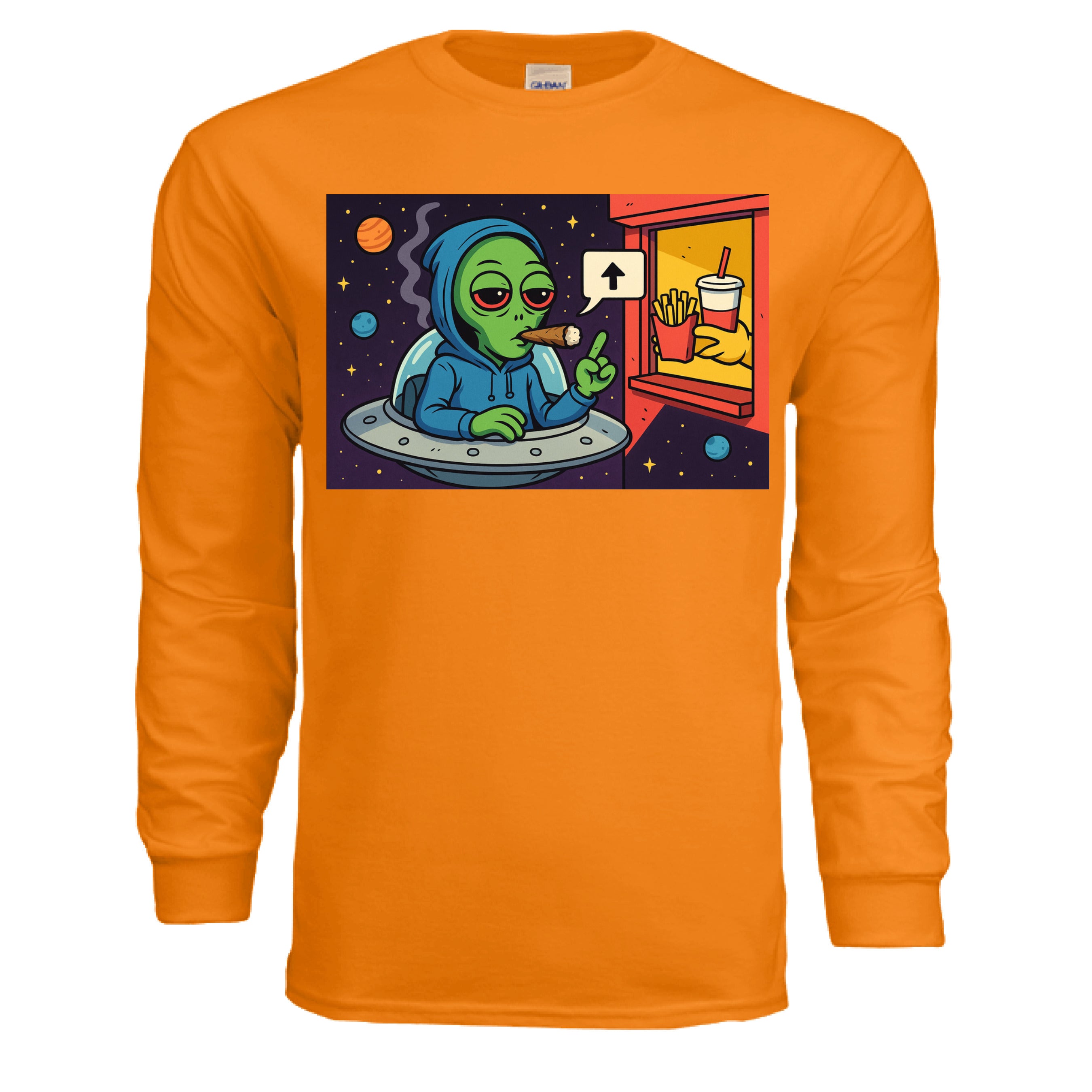 SAFETY ORANGE - FRONT